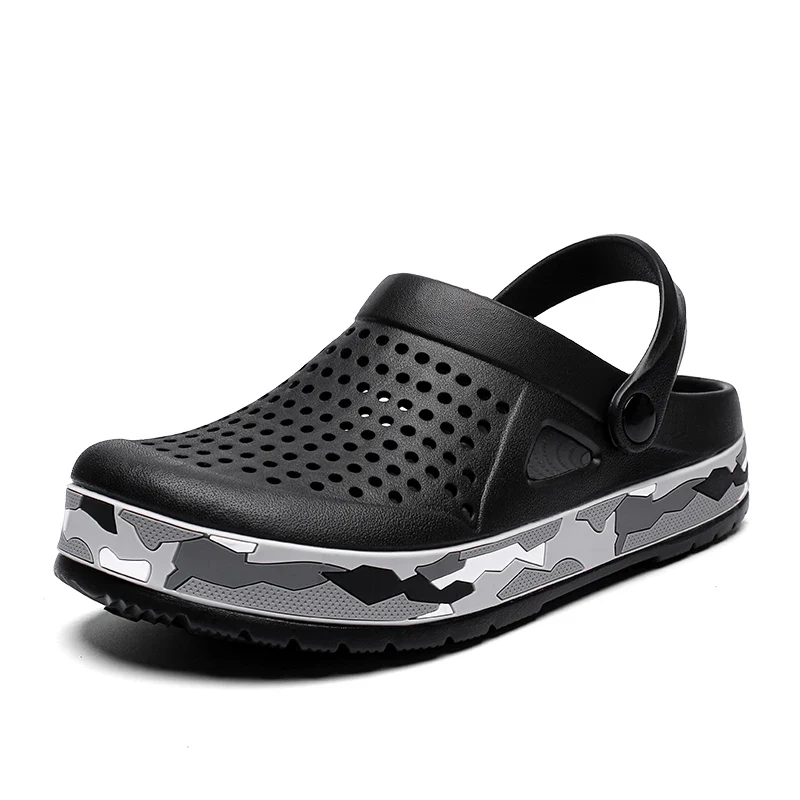 Veltrion Herren Clogs mit rutschfester Sohle