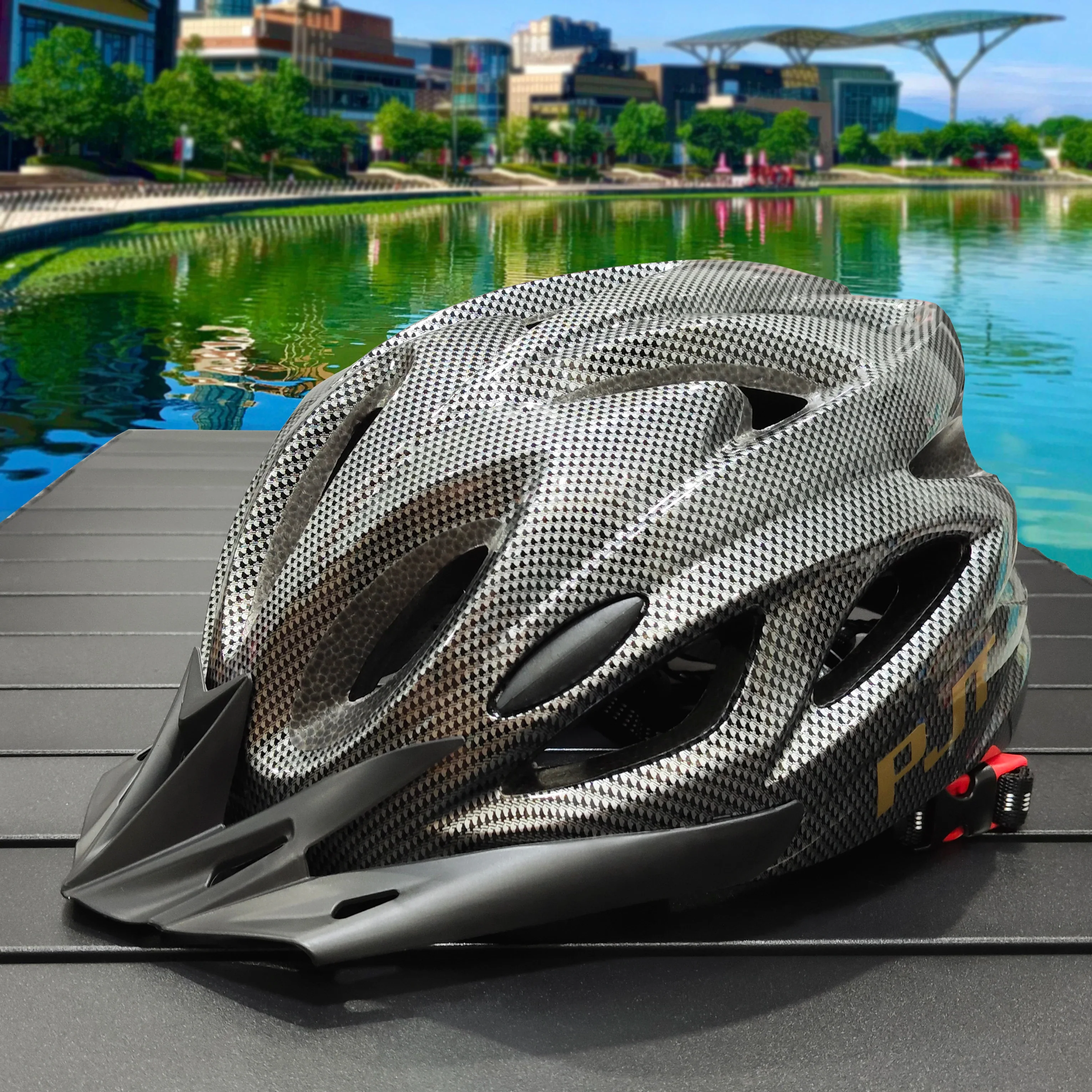 Velurion Fahrradhelm mit EPS-Innenschale - Image 3